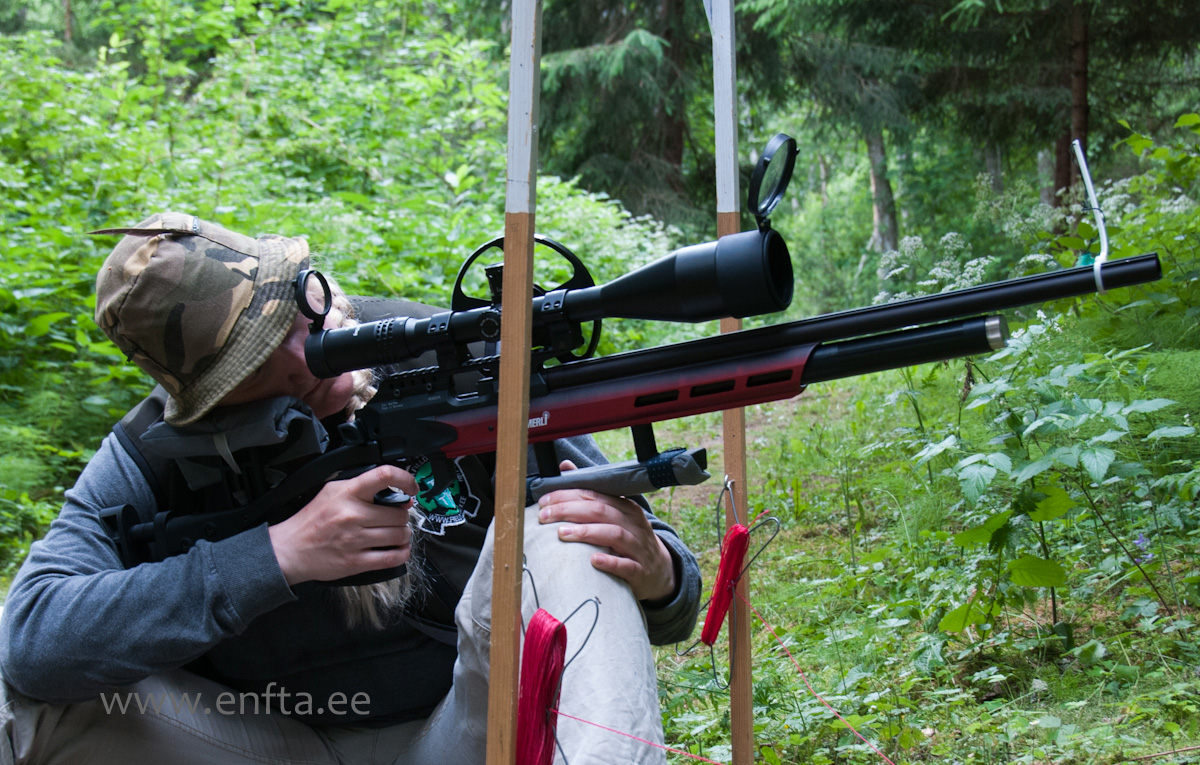 Ave Jalakas, Hämmerli AR20 FT, Nikko Stirling Targetmaster 10-50x60
